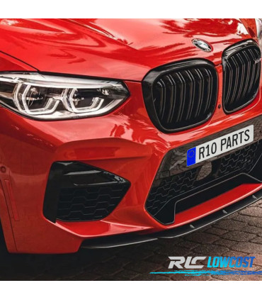 SPOILER LIP BMW X4 G02 18-20 LOOK ROCK NOIR MAT