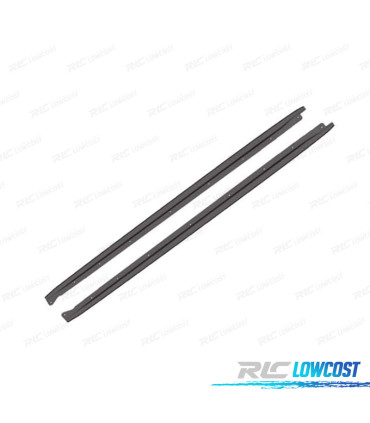 BAS DE CAISSE BMW X5 F15 12-18 LOOK  M PERFORMANCE NOIR MATE