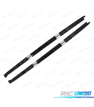 RAJOUTS DES BAS DE CAISSE BMW X5 F15 12-18 LOOK M PERFORMANCE NOIR BRILLANT