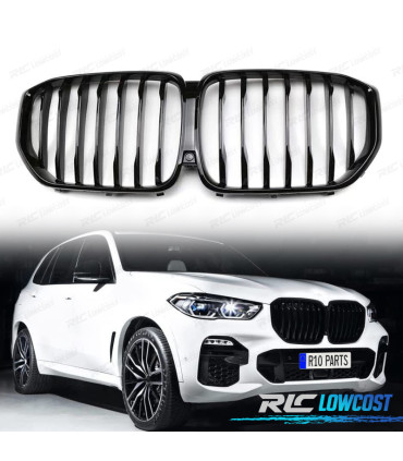 CALANDRE BMW X5 G05 18-22 LOOK M PERFORMANCE NOIR BRILLANT