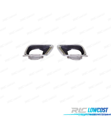 EMBOUTS D'ÉCHAPPEMENT BMW X5 G05 18- LOOK M PERFORMANCE CHROMÉ