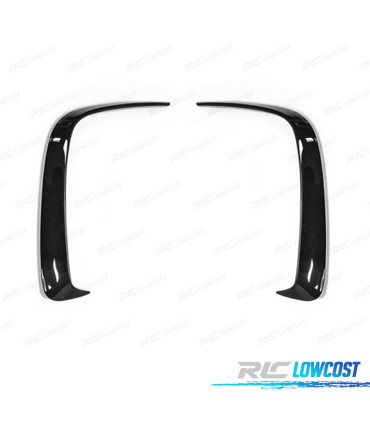 MOULURES ARRIÈRE MERCEDES W176 AMG 12-18 LOOK AMG A45 NOIR BRILLANT