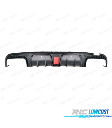 DIFFUSEUR MERCEDES W205 14-21 LOOK BRABUS NOIR