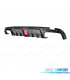 DIFFUSEUR MERCEDES W205 14-21 LOOK BRABUS NOIR