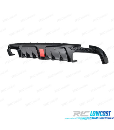DIFFUSEUR MERCEDES W205 14-21 LOOK BRABUS NOIR