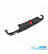 DIFFUSEUR MERCEDES W205 14-21 LOOK BRABUS NOIR