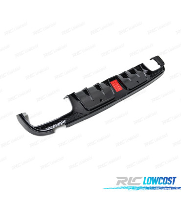 DIFFUSEUR MERCEDES W205 14-21 LOOK BRABUS NOIR