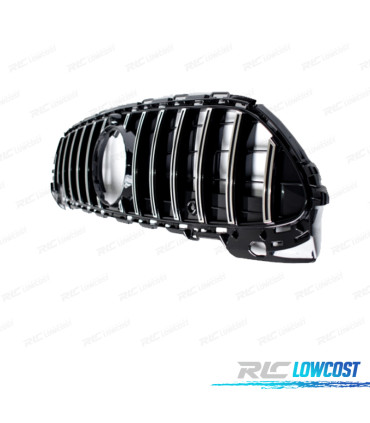 CALANDRE MERCEDES W206 21- LOOK AMG GT 63 ARGENTÉ