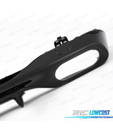 DIFFUSEUR MERCEDES W206 AMG 21- LOOK C43 + EMBOUTS D´ÉCHAPPEMENT CHROMÉ