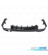 DIFFUSEUR MERCEDES GLC X253 SUV 15-18 LOOK AMG GLC43 ARGENTÉ