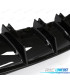 DIFFUSEUR MERCEDES GLC X253 SUV 15-18 LOOK AMG GLC43 ARGENTÉ