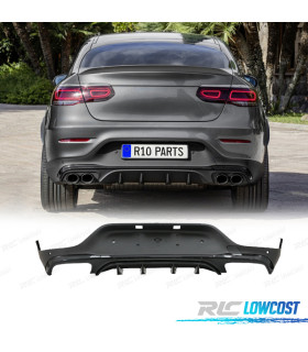 Embout D'Échappement Noir Pour Mercedes – Garniture Pour GLC, Classe A, B, C, E (2016-2019)
