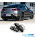 EMBOUTS D´ÉCHAPPEMENT MERCEDES GLC X253 C253 15-22 LOOK GLC63 NOIR