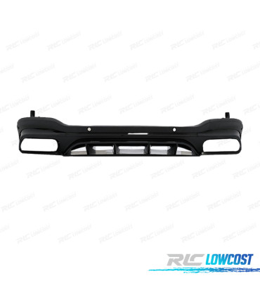 DIFFUSEUR MERCEDES GLC X253 SUV 15-22 LOOK AMG GLC63 NOIR