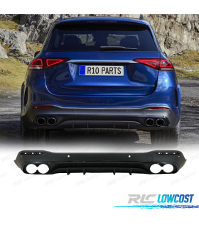 DIFFUSEUR MERCEDES GLE W167 AMG 19- LOOK GLE53 NOIR