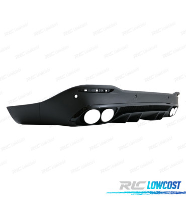 DIFFUSEUR MERCEDES GLE W167 AMG 19- LOOK GLE53 NOIR