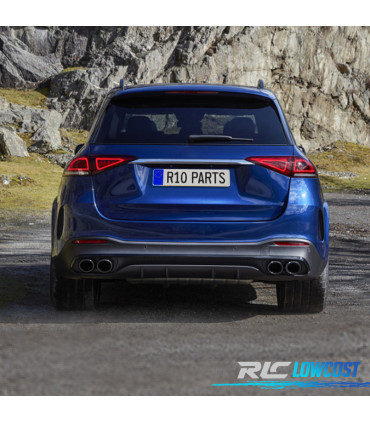 DIFFUSEUR MERCEDES GLE W167 AMG 19- LOOK GLE53 NOIR
