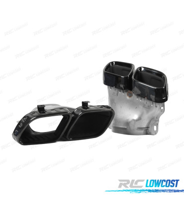 EMBOUTS D´ÉCHAPPEMENT MERCEDES GLE W167 19- LOOK GLE63 NOIR