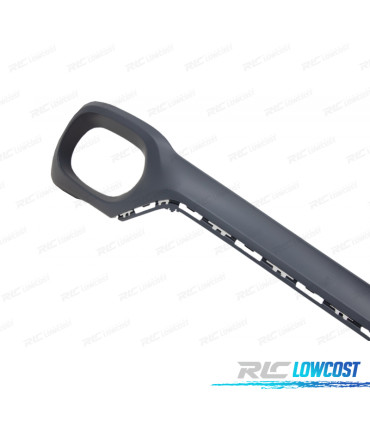 DIFFUSEUR BMW X6 F16 14-19 LOOK M + EMBOUTS D'ÉCHAPPEMENT CHROMÉ