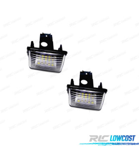 ECLAIRAGE DE PLAQUE D´IMMATRICULATION LED CITROEN SAXO 99-02 TYPE 1