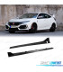 BAS DE CAISSE HONDA CIVIC 16-20 LOOK NEW TYPE R