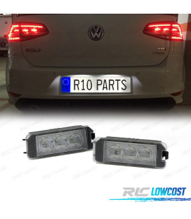 ÉCLAIRAGE PLAQUE D´IMMATRICULATION LED VOLKSWAGEN VW GOLF IV V VI VII PASSAT NEW BEATLE EOS PHAETON