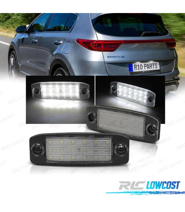 ÉCLAIRAGE PLAQUE D´IMMATRICULATION LED POUR KIA SPORTAGE 11-15