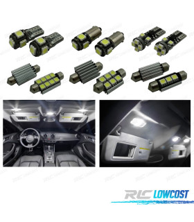 KIT 17 AMPOULES LED INTÉRIEUR AUDI A3 S3 8 V SEDÁN QUATTRO SPORTBACK LIMOUSINE 14-