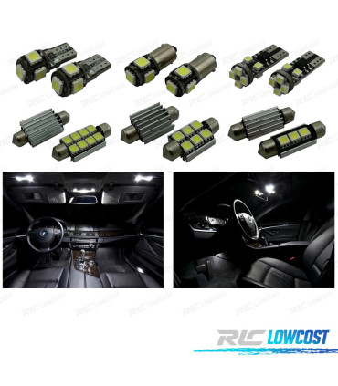 KIT 21 AMPOULES LED INTÉRIEUR BMW 5 SÉRIE F11 WAGON TOURING 520D 525D 530D 535D 528I 530I 535I 550I 11-