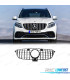 CALANDRE MERCEDES CLASSE GLE W166 15-18 LOOK GT-R NOIR CHROMÉ