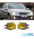PHARES ANTIBROUILLARD POUR MERCEDES W203 00-04 R170 SLK ROADSTER 00-04, W209 CLK 03-09 JAUNE