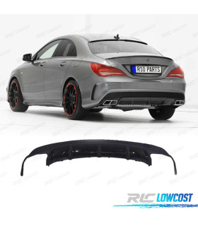 DIFFUSEUR MERCEDES CLA C117 DOUBLE SORTIE LOOK AMG CLA45