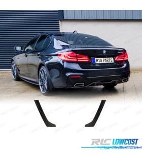 SPLITTER ARRIÈRE BMW G30 G31 17-20 NOIR BRILLANT