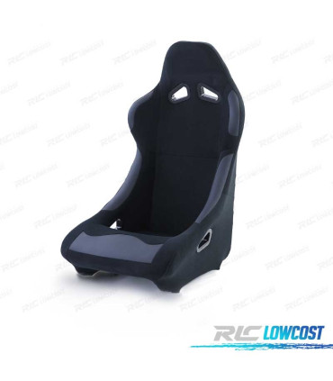 KIT SIÈGE BAQUET SPORT UNIVERSEL NOIR