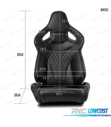 KIT SIÈGE BAQUET SPORT UNIVERSEL CUIR NOIR STYLE SPORTSTER
