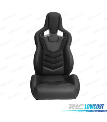 KIT SIÈGE BAQUET SPORT UNIVERSEL CUIR NOIR STYLE SPORTSTER