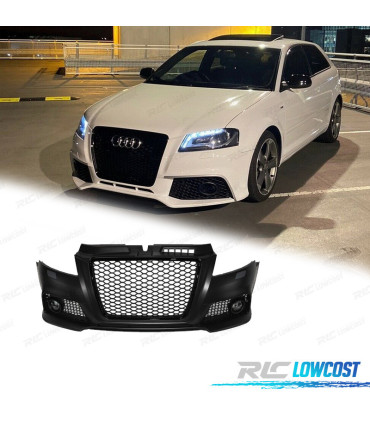PARE CHOCS FRONTAL AUDI A3 8P 08-12 LOOK RS3