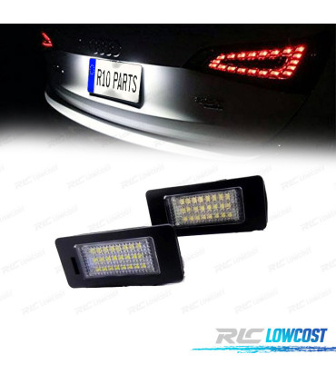 ÉCLAIRAGE PLAQUE D´IMMATRICULATION POUR AUDI Q5 08-14 LED