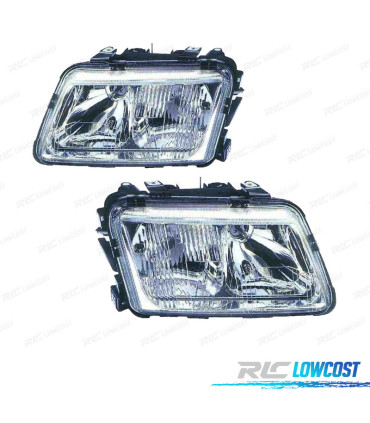 PHARES AUDI A3 96-00 AVEC ANTIBROUILLARD