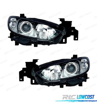 PHARES MAZDA 6 12- FOND NOIR