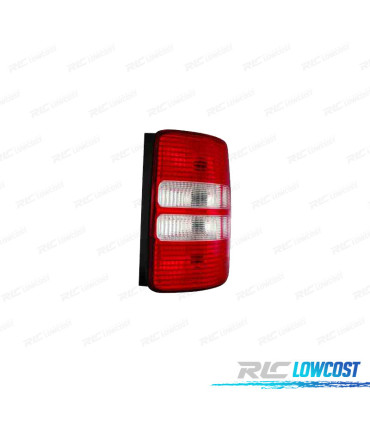 FEU ARRIÈRE DROIT VOLKSWAGEN VW CADDY 1P 10-14 FUMÉ ROUGE