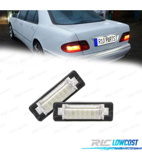 ÉCLAIRAGE PLAQUE D´IMMATRICULATION MERCEDES W210 BERLINE W202 BERLINE LED