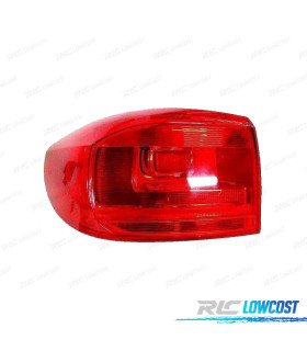 FEU ARRIÈRE GAUCHE VOLKSWAGEN VW TIGUAN 11-16 ROUGE