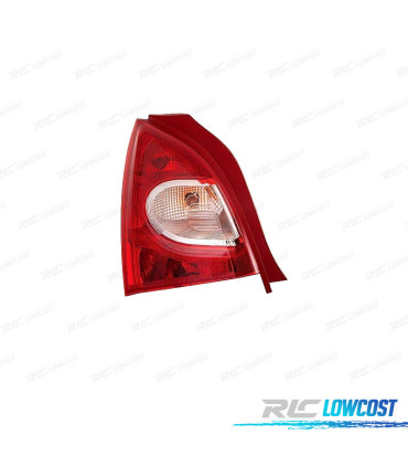 FEU ARRIÈRE GAUCHE RENAULT TWINGO II 12-14 BLANC ROUGE