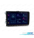 AUTORADIO 9" GPS ANDROID 14 VOLKSWAGEN VW POUR SKODA SEAT