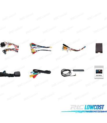 AUTORADIO GPS ANDROID 12 POUR AUDI A3 8P 8PA SPORTBACK 03-12 B