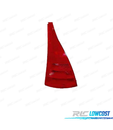 FEUX ARRIÈRE GAUCHE POUR CITROEN C3 02-10 ROUGE