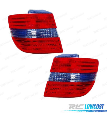 FEUX ARRIÈRE MERCEDES CLASSE B W245 05-11 FUMÉ ROUGE