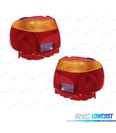 FEUX ARRIÈRE POUR AUDI A4 94-99 BERLINE AMBRE