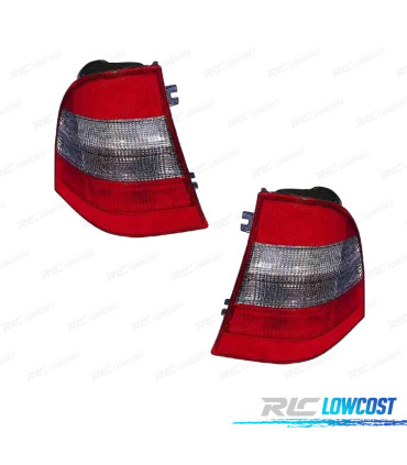 FEUX ARRIÈRE MERCEDES CLASSE ML W163 98-01 FUMÉ ROUGE